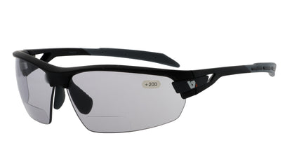 PHO Photochromic Bifocal Lens - with assorted frame colour choices
