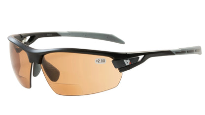 PHO Photochromic High Definition Bifocal Lens - with assorted frame colour choices