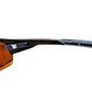 PHO Matt Black Frame with Amber POLARISED bifocal lenses