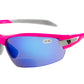 PHO Pink Frame - Blue Mirror Bifocal Lens