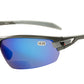 PHO Graphite Frame - Blue Mirror Bifocal Lens
