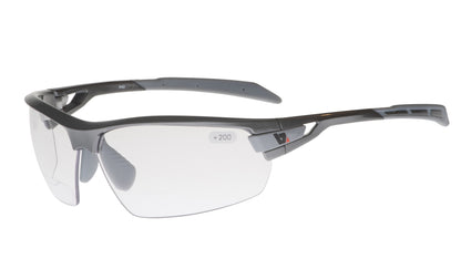 PHO Graphite Frame - Photochromic Bi Focal Lens