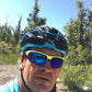 PHO Fluro Yellow Frame - Blue Mirror Lens